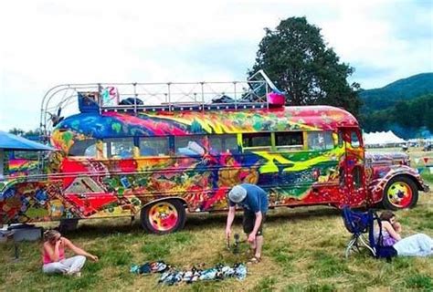 These Hippie Buses Were Often Painted They Usually Needed A Paint Job