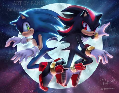 Sonic And Shadow By Ranisa On Deviantart