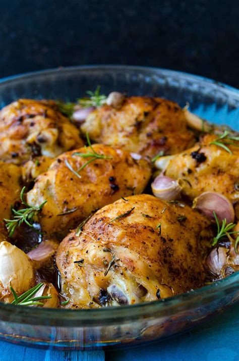 Drizzle with 1 tsp oil, rub with fingers, sprinkle with seasoning, covering as much of the surface area as you can. Simple Roasted Chicken Pieces - Give Recipe
