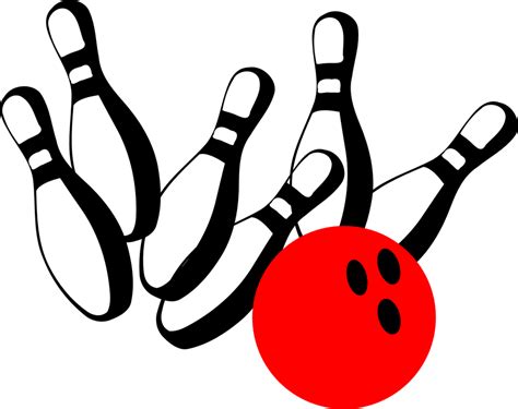 Bowling Pins Ball Free Vector Graphic On Pixabay