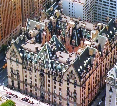 The Dakota Apartments On 72nd Street And Central Park West With Its