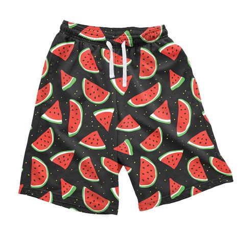 Watermelon Life Mens Shorts By Shelfies Mens Shorts Cool Mens Shorts Shorts