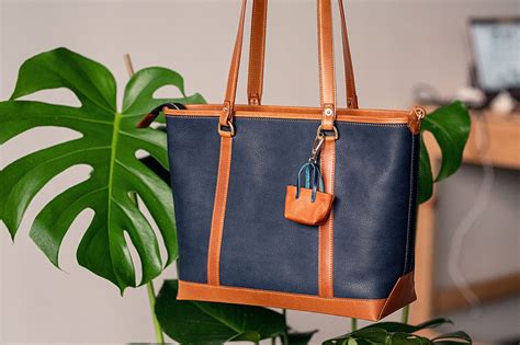 Leather Tote Bag With Zipper Heavy Daily Use Shoulder Bag Etsy Uk