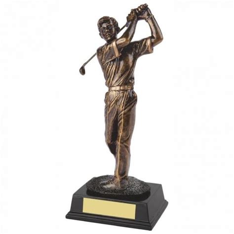 Male Golf Trophy 25cms Quality Golf Trophies By Onlinetrophies