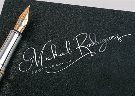 Beautiful Signature Logos For Photographers On Behance