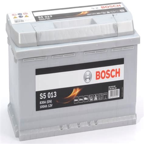Bosch 600402083 S5013 612029 019 100ah 830 Cca Car Battery