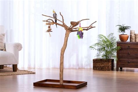 Coffeawood Tree Style 2 Floor Stand Extra Small 22621 Prevue Pet Products