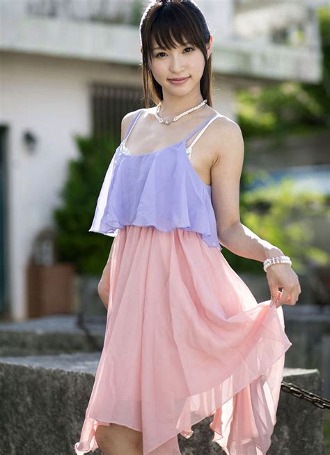 Moe Amatsuka Asian Beauty Tulle Skirt Peplum Top Actresses Skirts