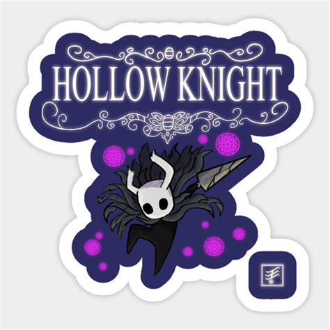 Hollow Knight The Knight Hollow Knight Sticker Teepublic