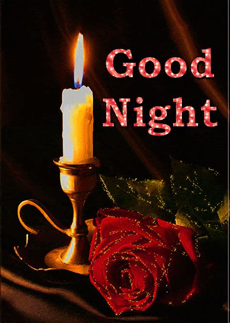 Good Night Candle With Rose  Dapper Dope Beautiful Good Night
