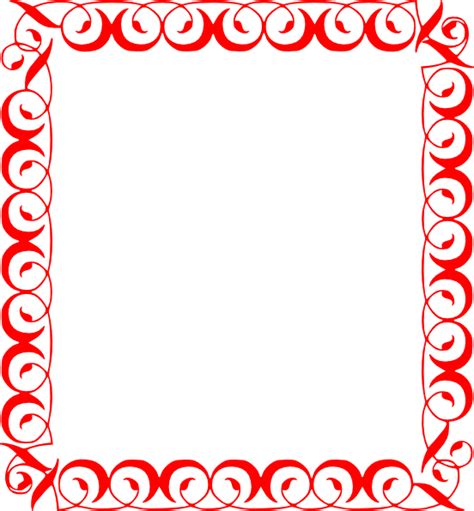 Clip Art Red Borders Clipground
