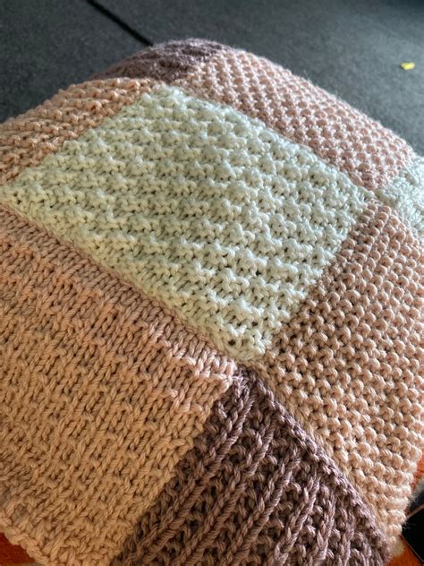 Sampler Afghan Baby Blanket - Knitting Pattern | The Knit Guru