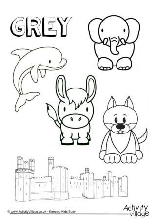 Teach your children all the letters with these free printable alphabet pages! Colour Collection Colouring Pages | Preschool colors ...