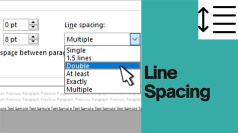 Types Of Line Spacing Csec Edpm Youtube
