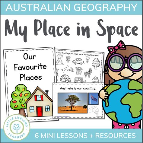 My Place In Space Australian Geography Unit Little Lifelong Learners