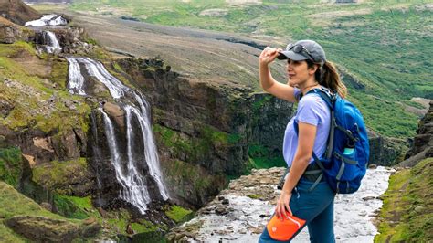 Hiking To Glymur Waterfall Iceland Ring Road Trip Day 1 Youtube