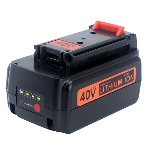 Buy 40v Lbx2040 Lithium Battery Compatible With Black And Decker 40v