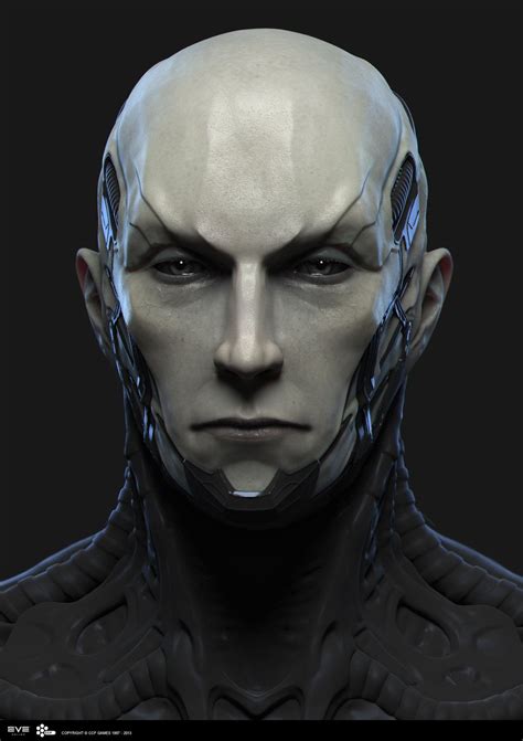 Drifter Male Visual Jakob Falkenberg Cyberpunk Character Sci Fi Concept Art Alien Concept Art
