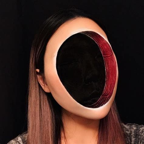 This Faceless Makeup Is The Scariest Optical Illusion Ive Ever Seen