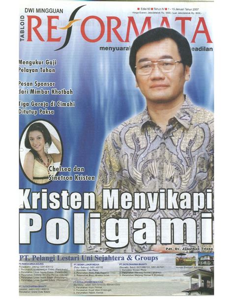 tabloid reformata edisi 50 desember minggu ii 2006 by tabloid reformata issuu