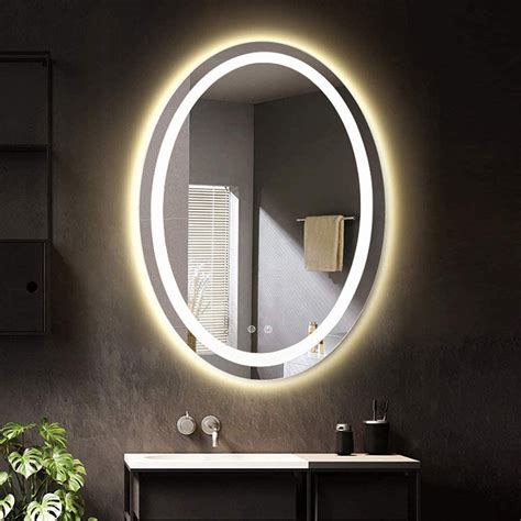 Luvodi 500 X 700 Mm Illuminated Bathroom Mirror With Led Light And
