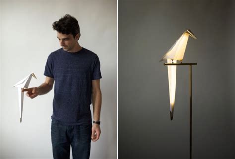 Perch Light Origami Bird Lamp By Umut Yamac Homeli