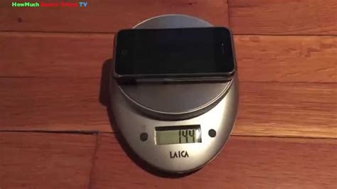 How Much Does The Iphone 2g 1st Gen Weigh Youtube