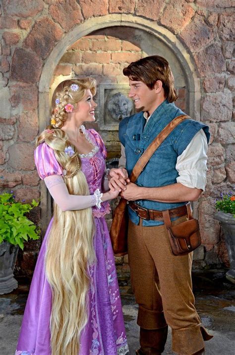 Rapunzel And Flynn Disney Face Characters Rapunzel Cosplay Disney