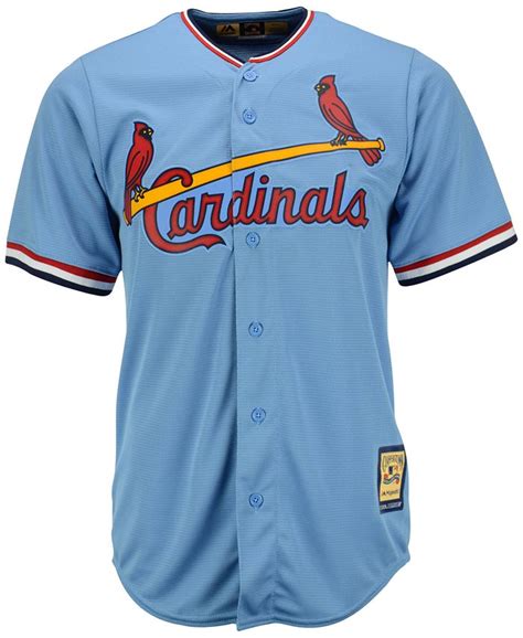 Majestic Mens Ozzie Smith St Louis Cardinals Cooperstown Replica