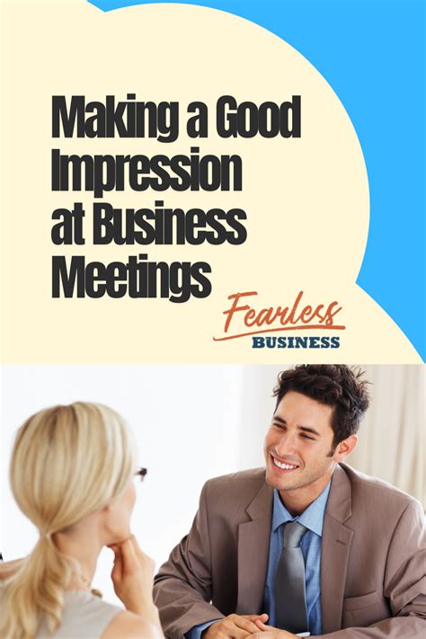 How To Make A Good First Impression Making A Good Impression At