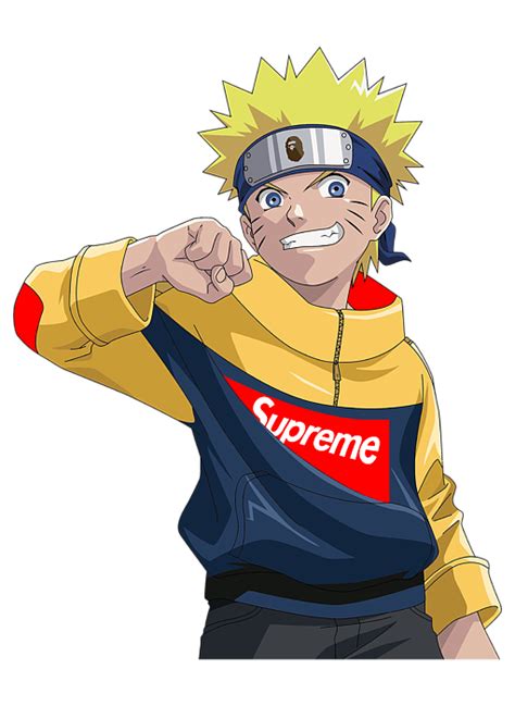 Naruto Supreme Anime Uzumaki Naruto Supreme Shirt Hoodie Sweater