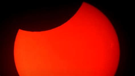 A Bite Out Of The Sun Partial Solar Eclipse In Pictures