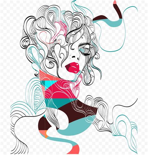 Abstract Woman Png Free Download Png Svg Clip Art For Web Download
