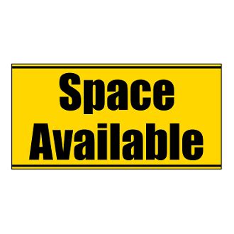 Space Available Banner - Epic Signs