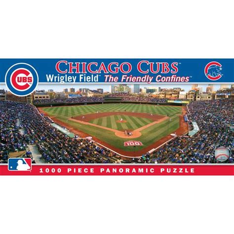 Masterpieces Mlb Chicago Cubs Stadium Panoramic Jigsaw Puzzle