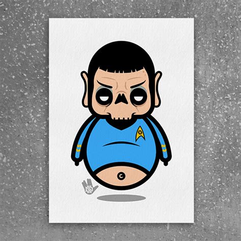 Mr Spock Rip The Dude Series On Behance