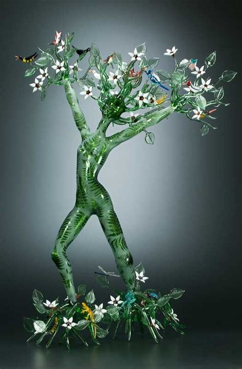 Beautiful Glass Sculpture By Robert Mickelsen Glass Sculpture Glass Art Blown Glass Art