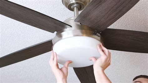 7 Photos How To Install Hunter Ceiling Fan Without Light Kit And