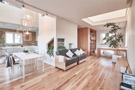 Browse 302 wood flooring on houzz. A White and Wood House for a Stylish Family