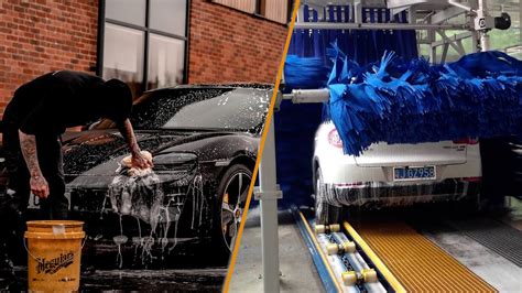 Automatic Car Wash Vs Hand Wash Which Should You Choose Youtube