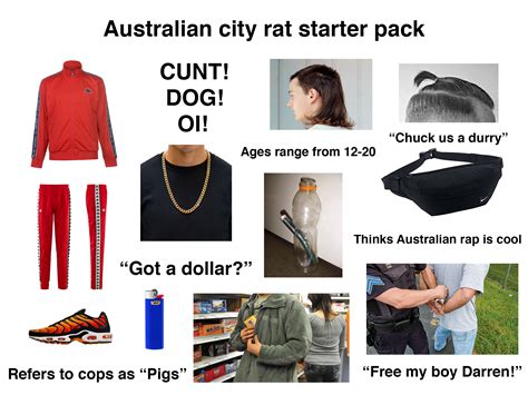 Australian City Rat Starter Pack Rstarterpacks