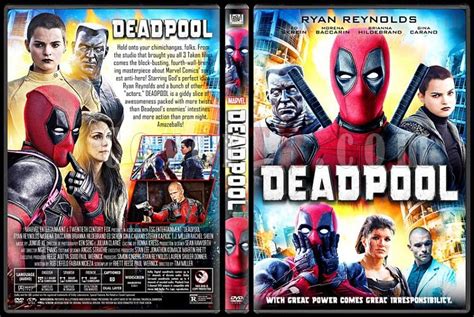 Besen Nicht Autorisiert Durchbohren Deadpool Cover Dvd Hintergrund