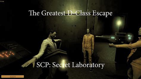 The Second Greatest D Class Escape Scp Secret Laboratory Youtube