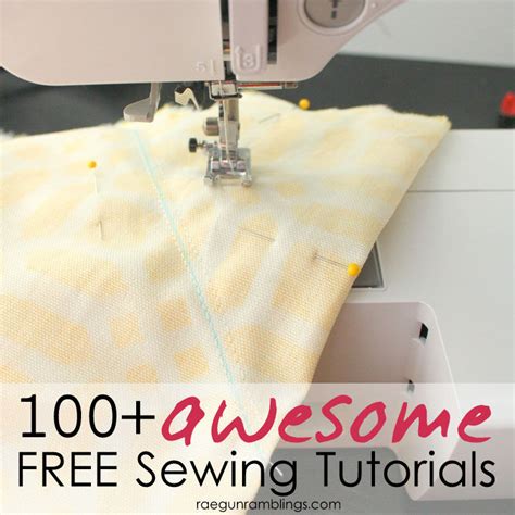 Best Fast And Easy Sewing Tutorials And Inspiration Rae Gun Ramblings