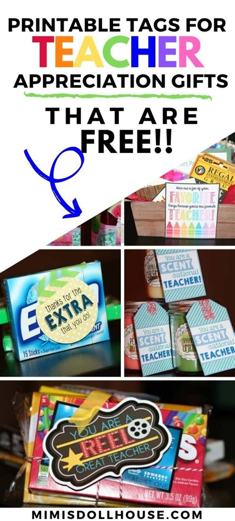 Teacher Appreciation Week Ideas Free Printables Free Teacher