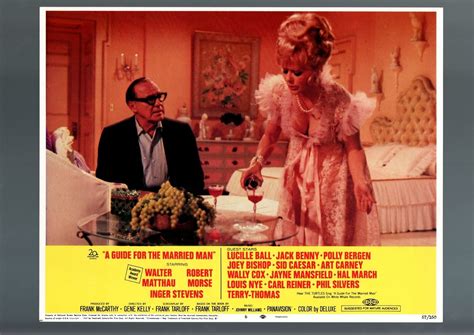 A Guide To The Married Man Jack Benny Jayne Mansfield 6 Lobby Card
