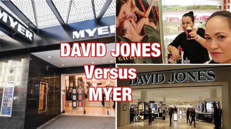 david jones versus myer australia department store youtube