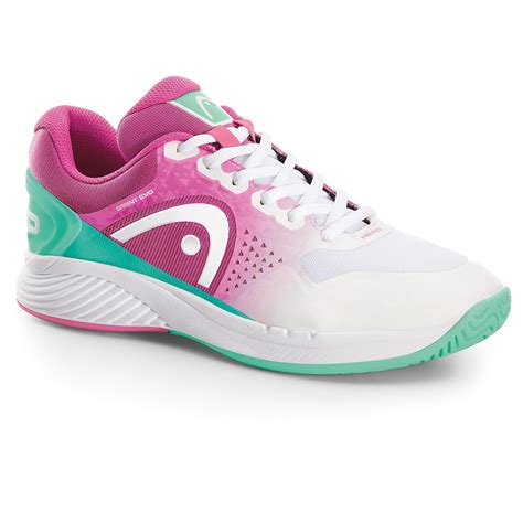 Head Womens Sprint Evo Tennis Shoes Whitepink