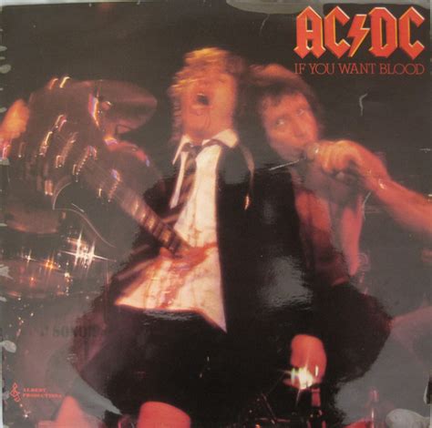 Acdc If You Want Blood Youve Got It Releases Discogs