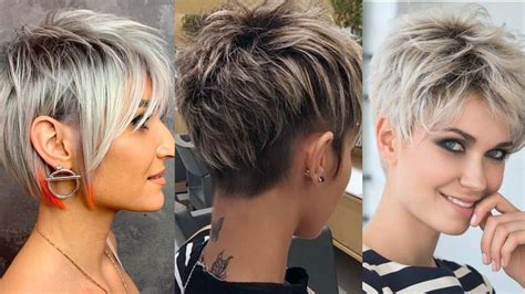 Hot Women S Fine Pixie Haircut Style Top Trending Short Pixie Haircut YouTube